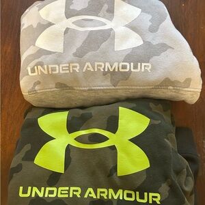 2 Under Armour hoodies youth small 
1 CCM hoodie youth small